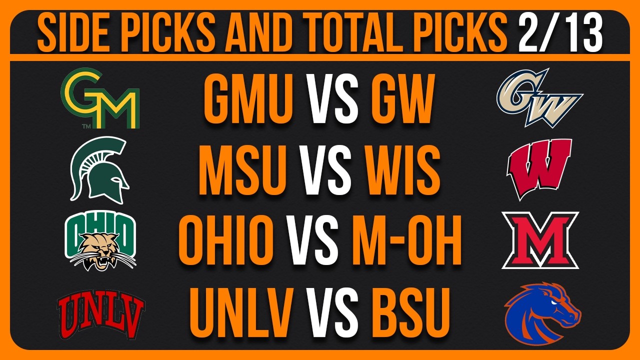 College Basketball Picks & Predictions Today 2/13/26 | NCAAB Picks Today