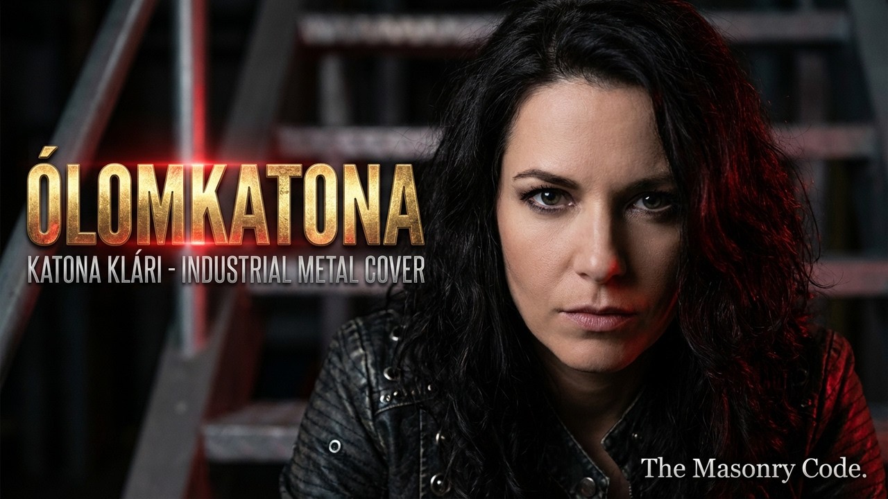 KATONA KLÁRI - Ólomkatona | Industrial Metal Cover | The Masonry Code #cover #music #song