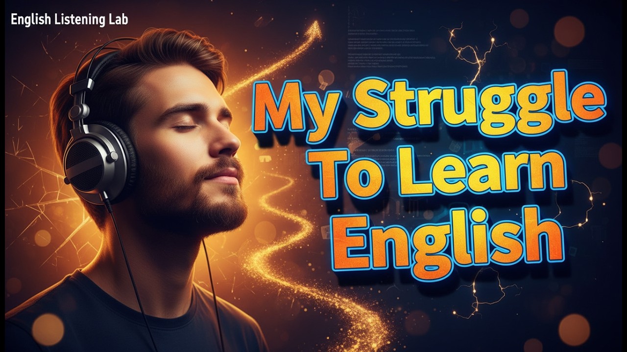 My Struggle To Learn English: A True Story for A1 Listeners