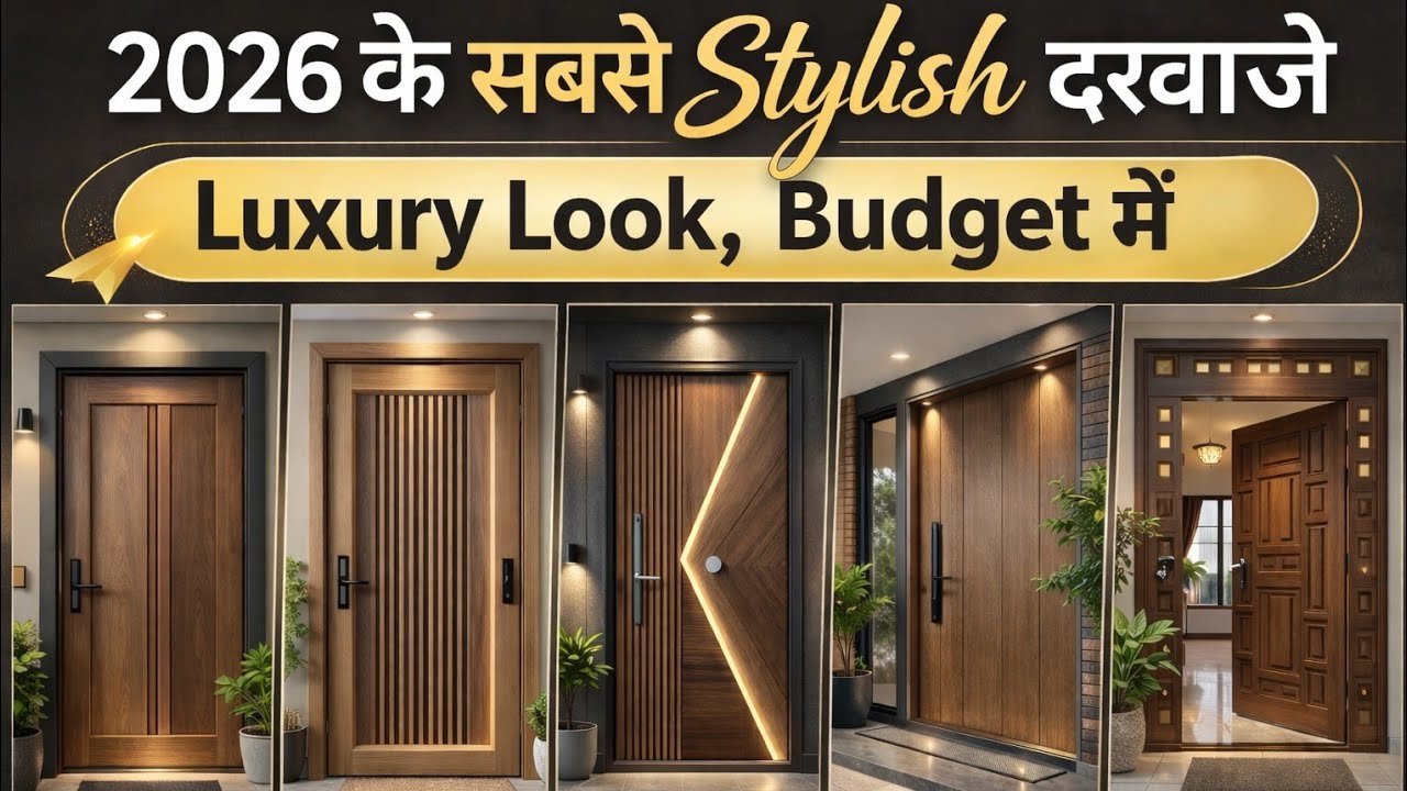 Best Door ideas 2026 | Best 5 Door material | Termite & Damp free Door ideas | 20-50yr life door 