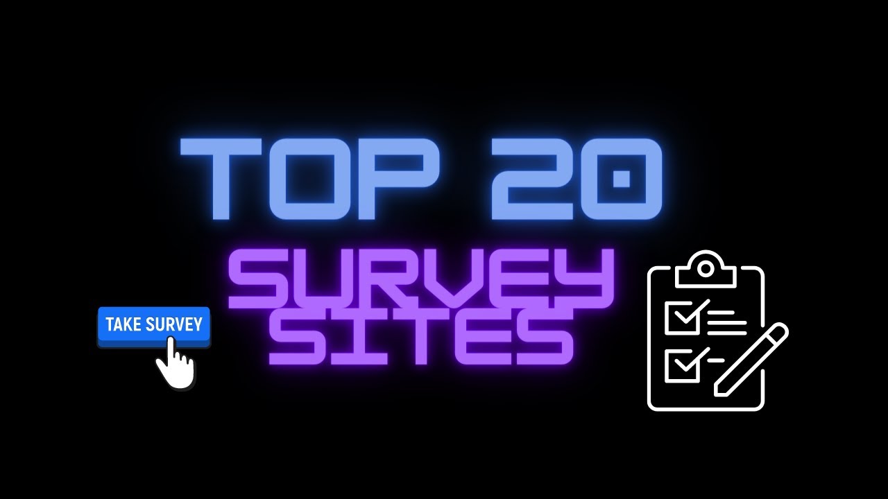 Top 20 LEGIT Survey Sites