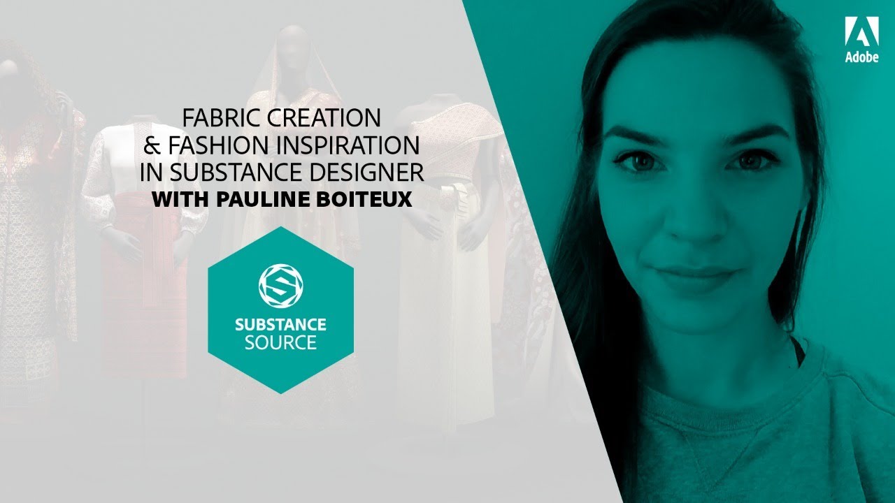 Fabric Creation & Fashion Inspiration in Substance Designer | Adobe Substance 3D