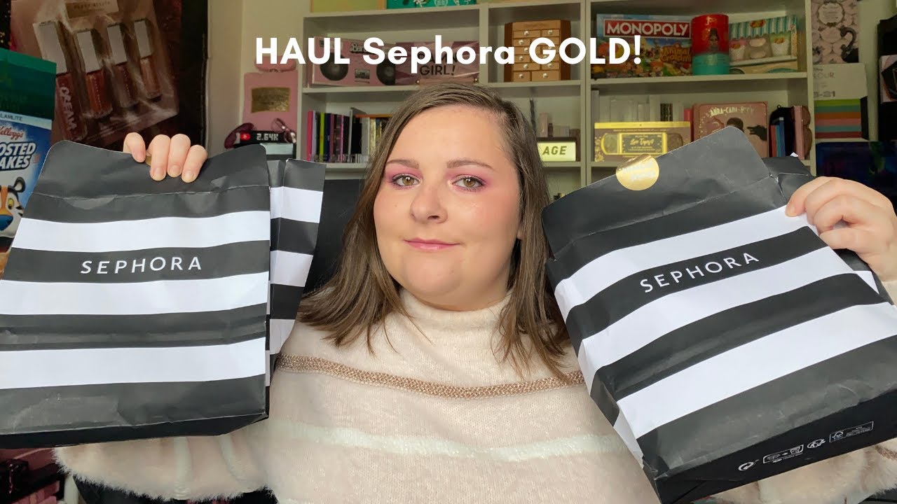 HAUL SEPHORA GOLD (Octobre 2022)!!