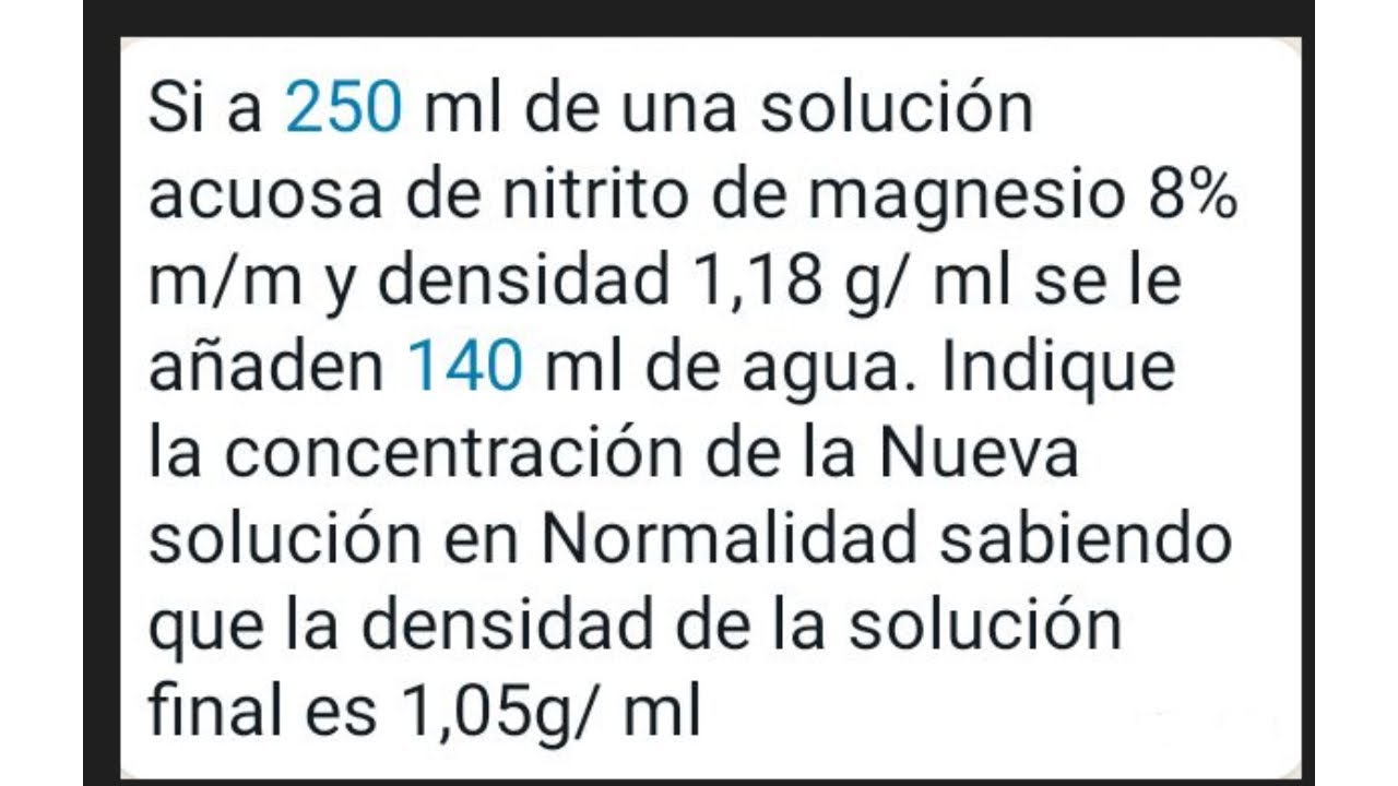 Dilución de Soluciones