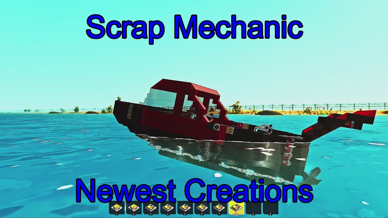 Flyer, Tank, and More|Scrap Mechanic|Newest Creations
