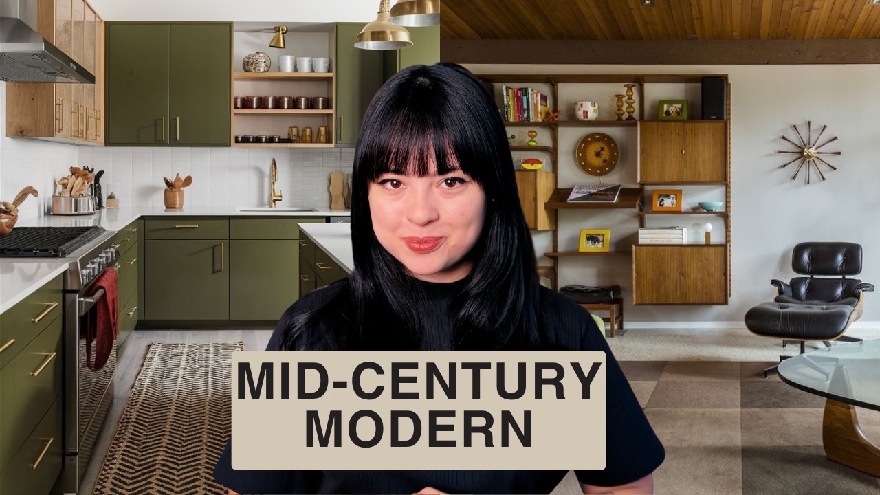 O que é o estilo MID-CENTURY MODERN na decoração?