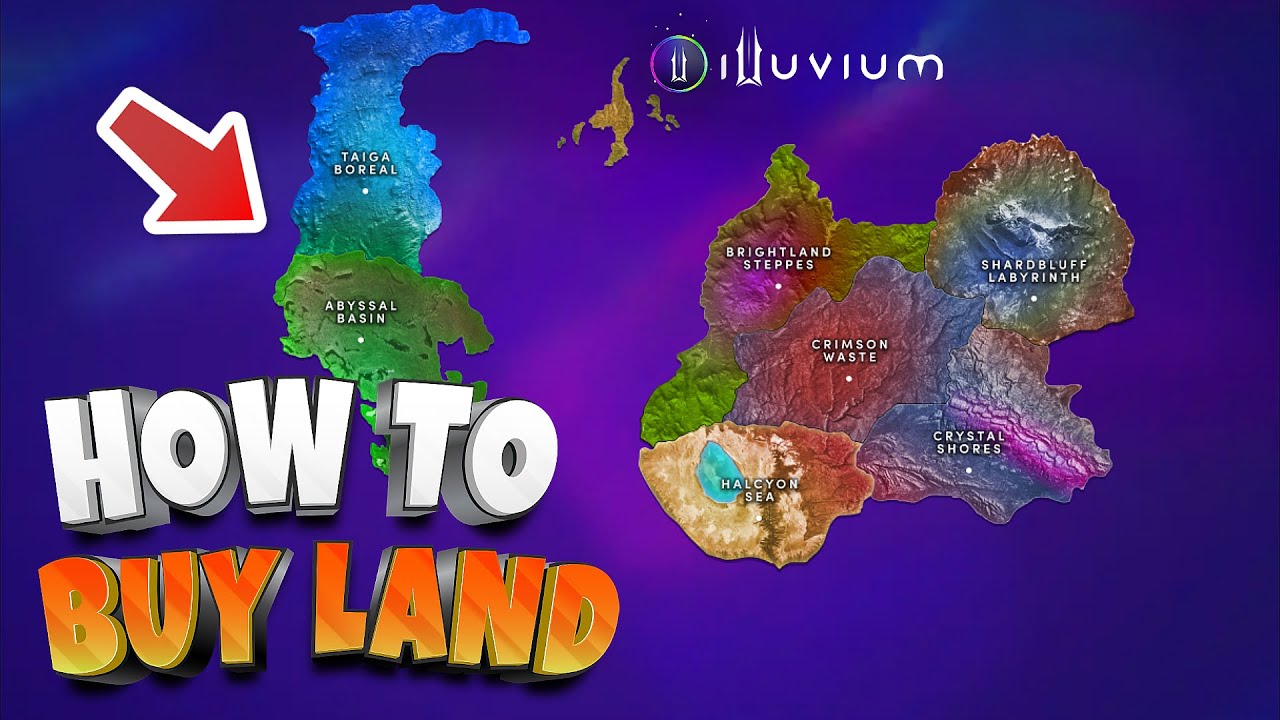 How to buy illuvium land tier 1 - 5 ( immutable X )