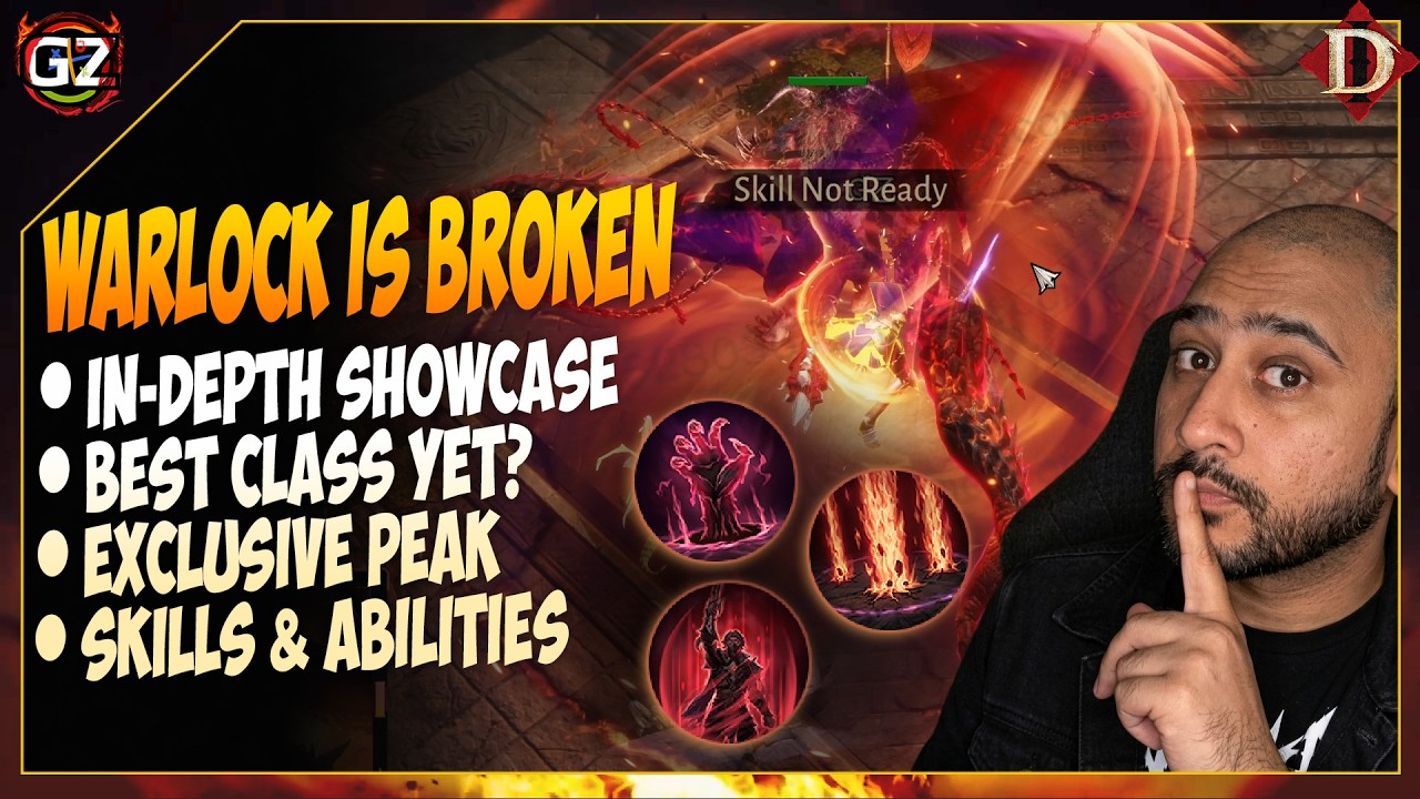 Warlock Looks Completely Broken - Completely Broken | Diablo Immortal
