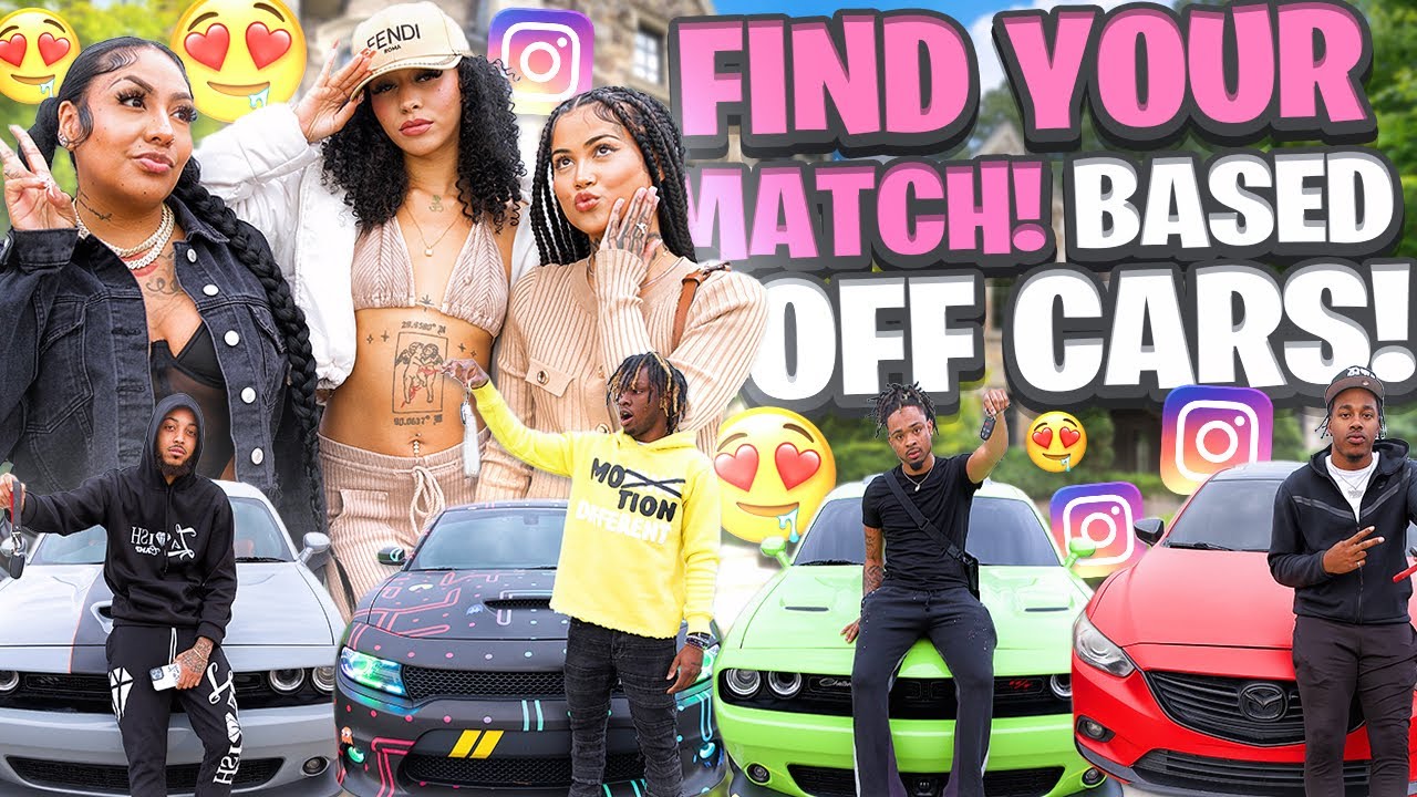 3 Instagram Baddies Chooses Boyfriend Based Off Their Car! ❤️