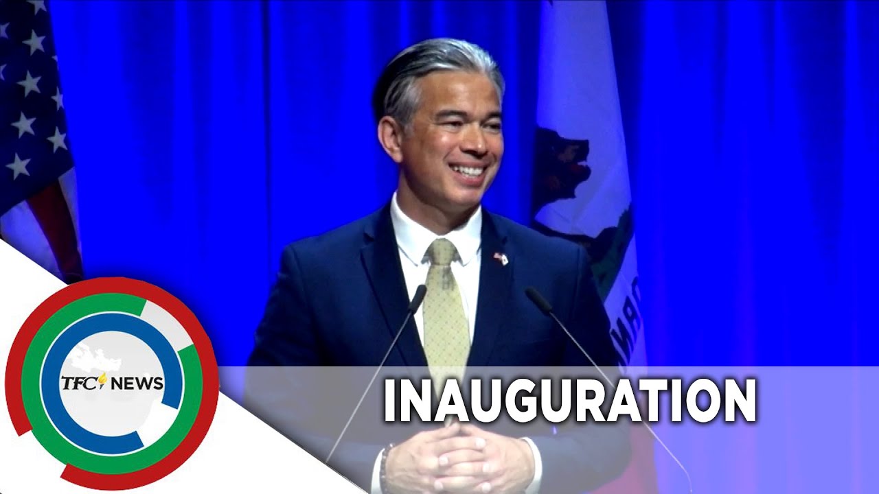 Rob Bonta sworn in as California Attorney General | TFC News California, USA