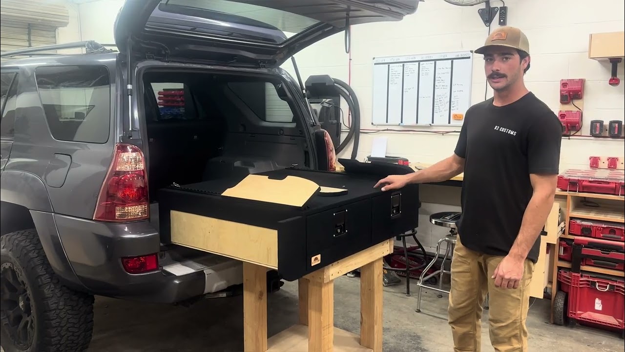 4th Gen 4Runner Drawer System Installation