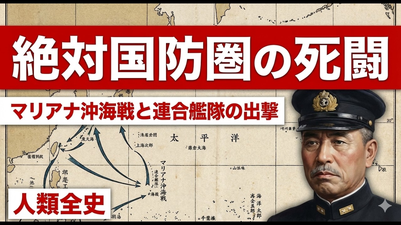 太平洋戦争16:【サイパン島の戦い】M4シャーマンに挑んだ日本軍戦車の玉砕。エセックス級空母を量産する米軍の暴力と、崩壊する絶対国防圏