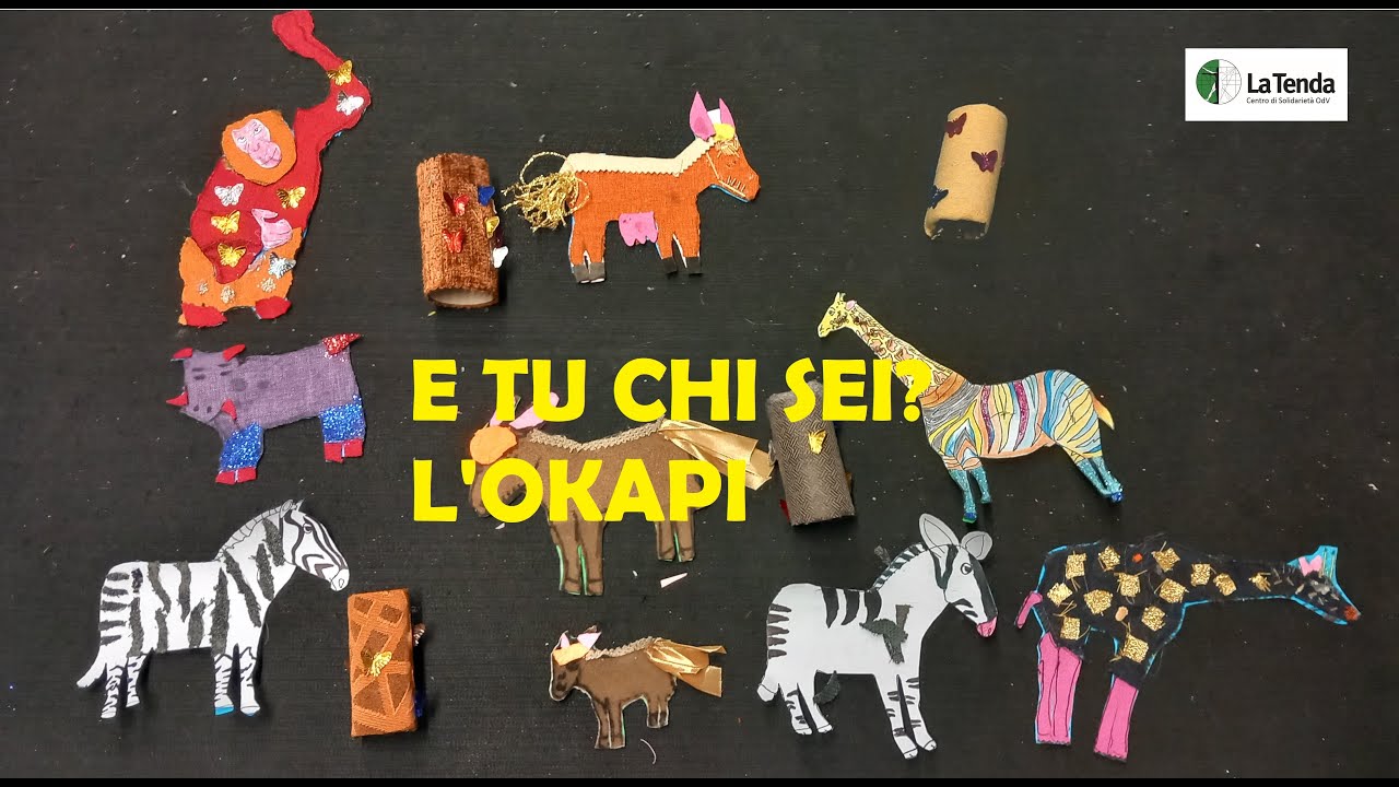 Stop motion La storia di Okapi Laboratorio L'estate che fa per te