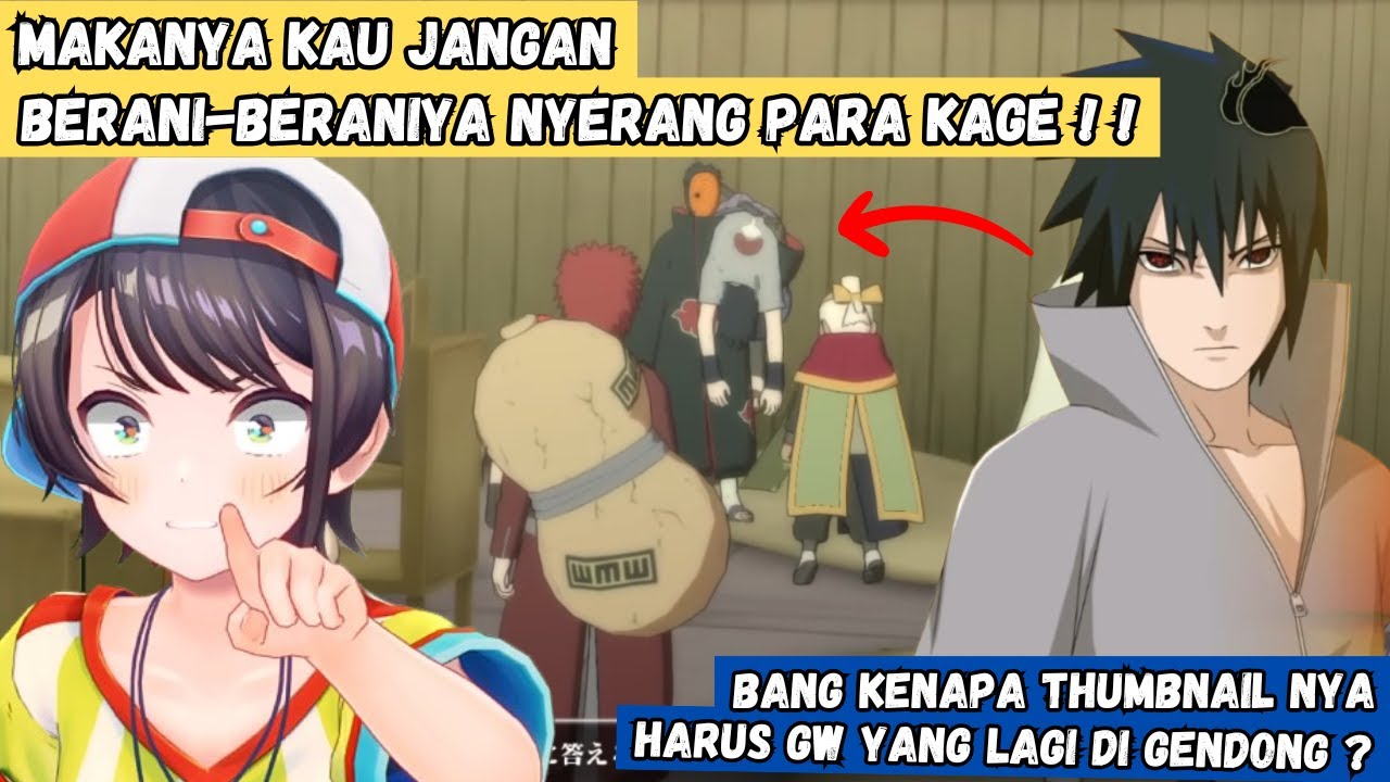 Reaksi Subaru Lihat Saskeh Ngerusuh di Rapat 5 Kage, dan Marah ke Danzo yang Kabur kayak Pecundang