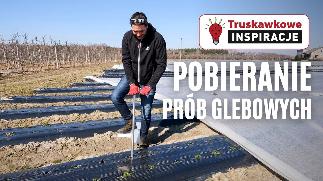Truskawkowe Inspiracje 2022. Pobieranie prób glebowych