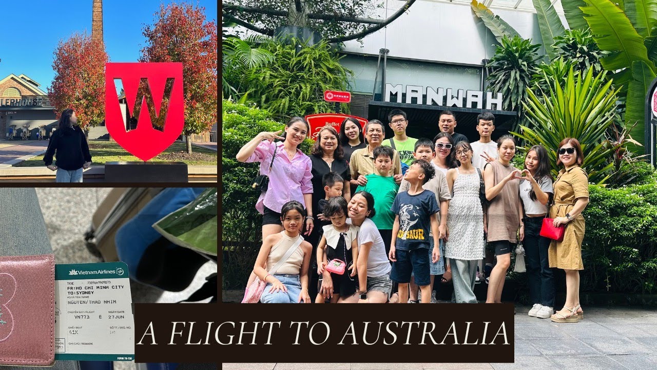 [Du học Úc] A flight to Australia | Du học Úc | 27.06.2023 | VLOG 04