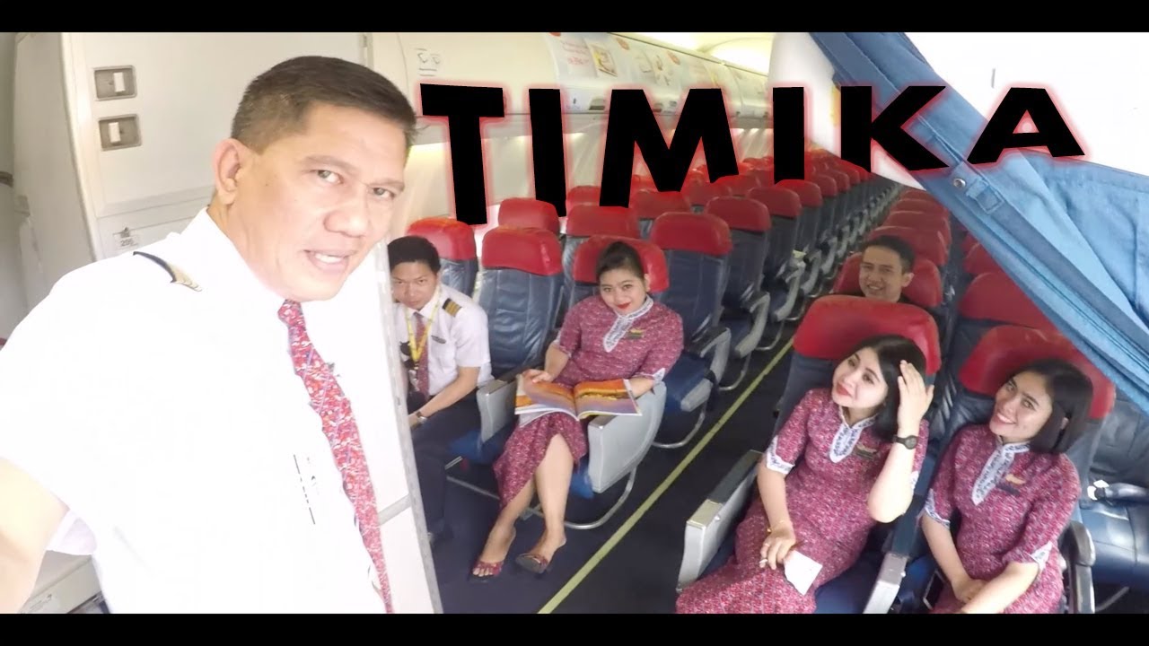 Cockpit View - Landing @ Mozes Kilangin International Airport, Timika