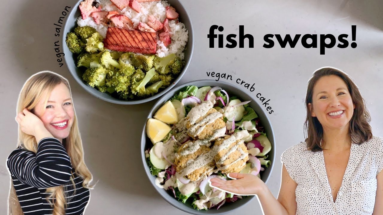 SEAFOOD Substitutes + Trying VEGAN Recipes from It Doesn't Taste Like Chicken