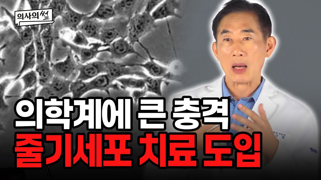[의사의썰] 줄기세포 치료가 가져 올 기적들 (feat.난치병)