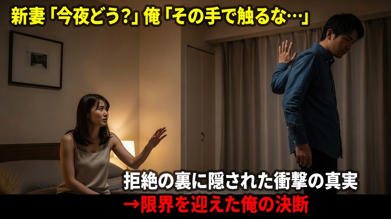 新妻「今日はしたいの♡」俺「その手で触るな…」突然拒絶した理由とは？限界に達した俺が下した決断