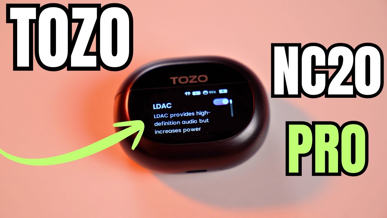 Tozo NC20 Pro Review: Innovative Full Touch Screen Charging Case + Impressive Bass