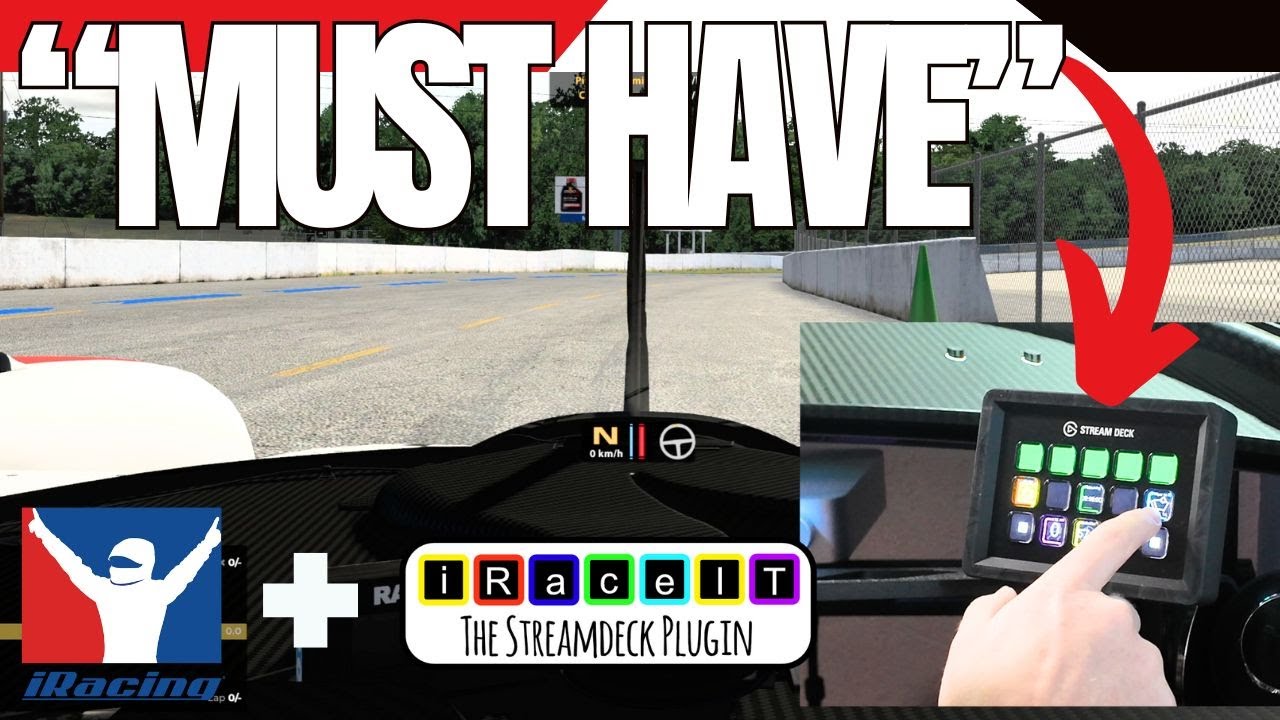 Mega! iRaceIT Stream Deck Plugin f&uuml;r iRacing / So gehts!