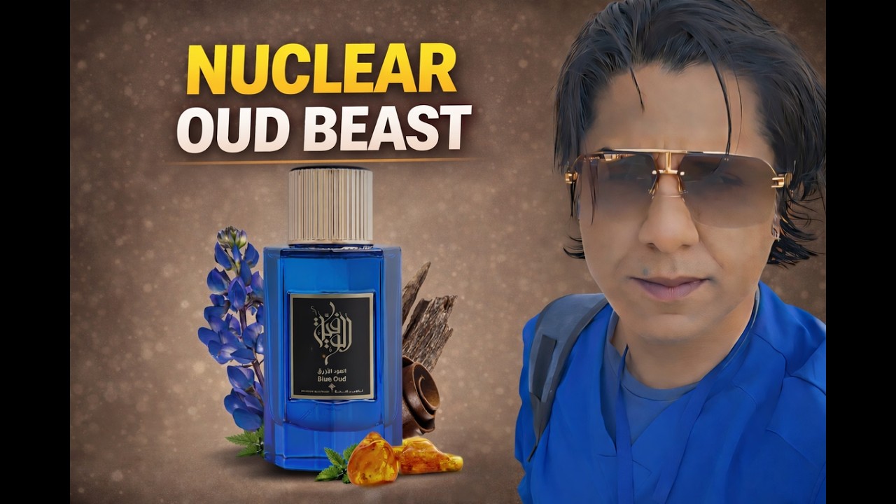The Most Nuclear Oud I’ve Ever Smelled | Blue Oud Ibrahim Al Qurashi Review