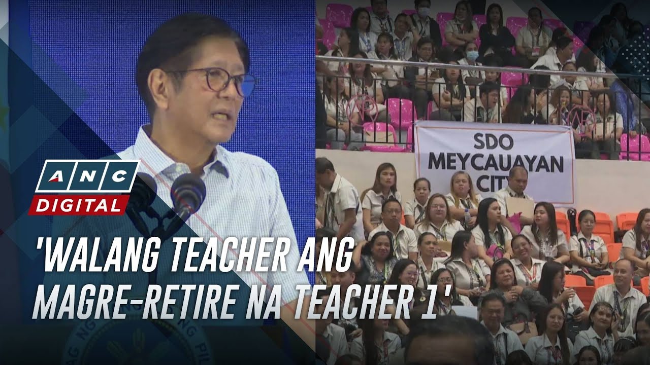 Marcos joins oath-taking of newly promoted teachers, school heads in Bulacan, Pampanga | ANC