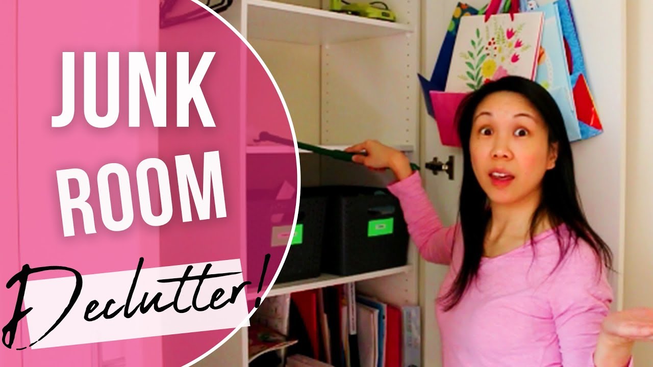 Junk room declutter | Minimalist packing party