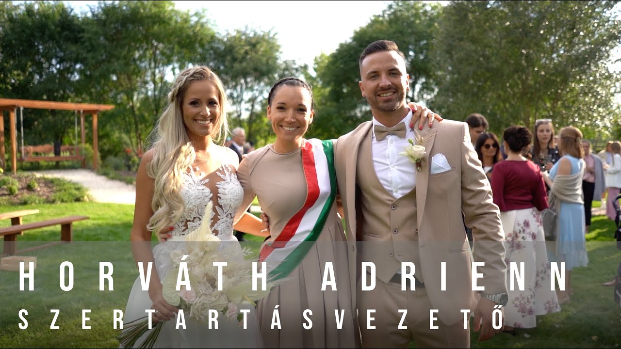 Esküvői szertartásvezetés /Horváth Adrienn/