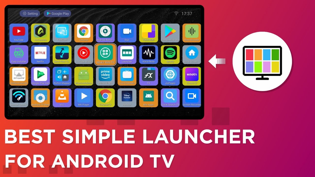 Best Simple Launcher For Android TV!