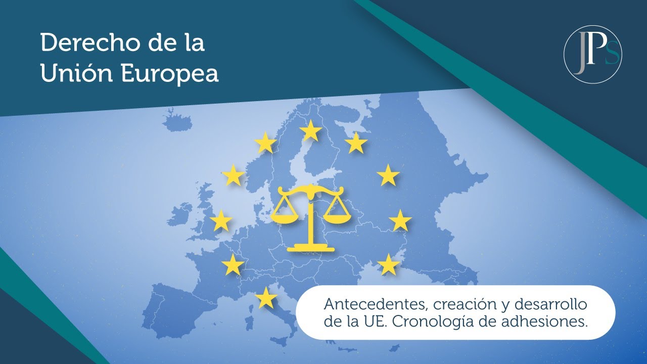 VÍDEO Nº 3.  Antecedentes, creación y desarrollo de la UE. Cronología de adhesiones.