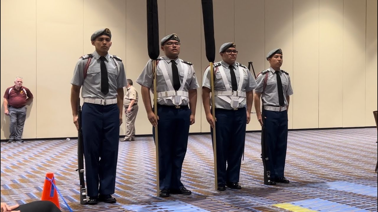 Hubbard Highschool Armed Colorguard Army Nationals 2023