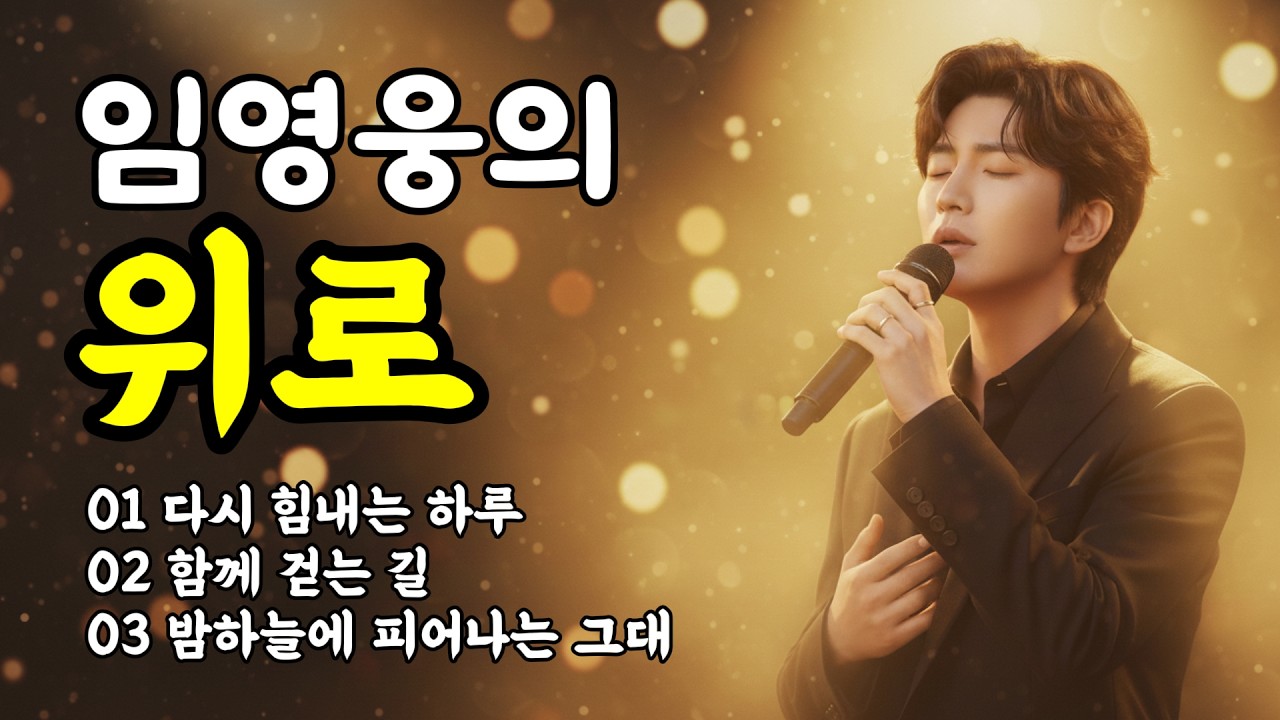❤️오늘도 힘내세요🌙 임영웅 감성 헌정송 3곡 연속재생