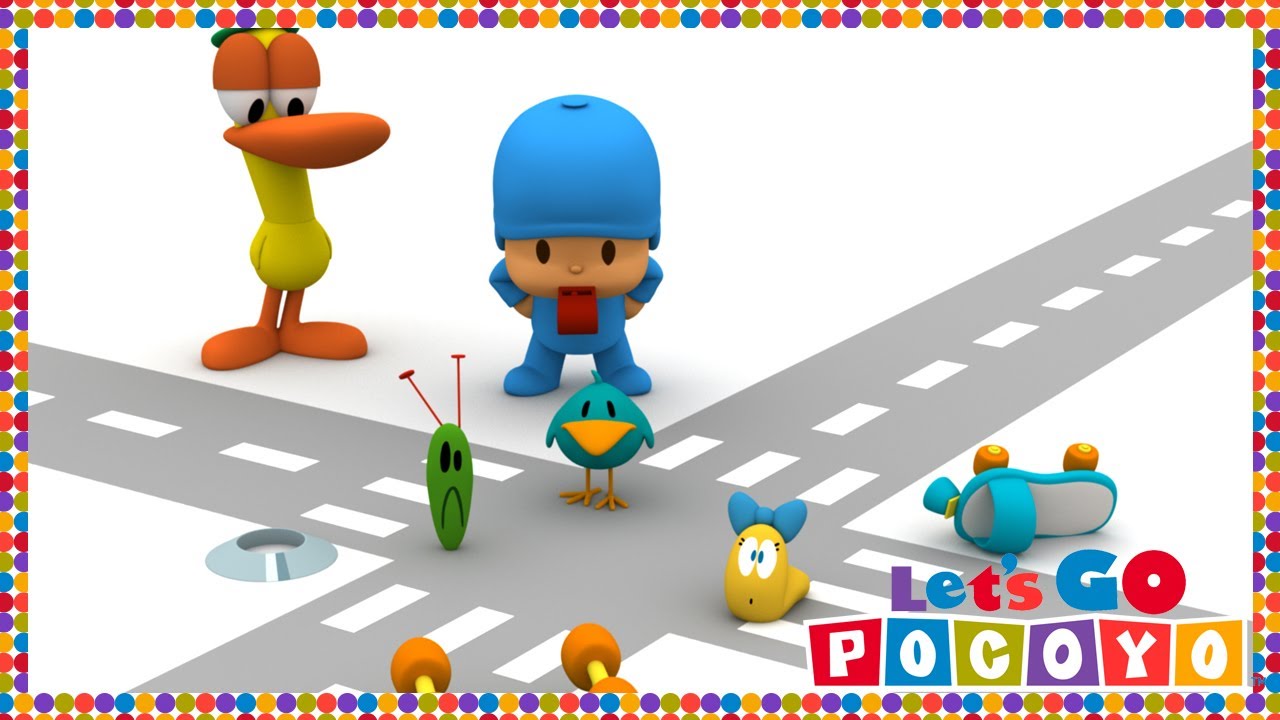 🚦 LET'S GO POCOYO! - O engarrafamento | DESENHOS ANIMADOS de POCOYO em PORTUGU&Ecirc;S do BRASIL