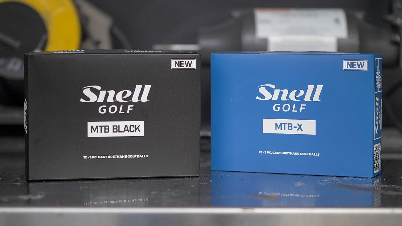 Snell MTB-X & MTB Black // Golf Ball Review