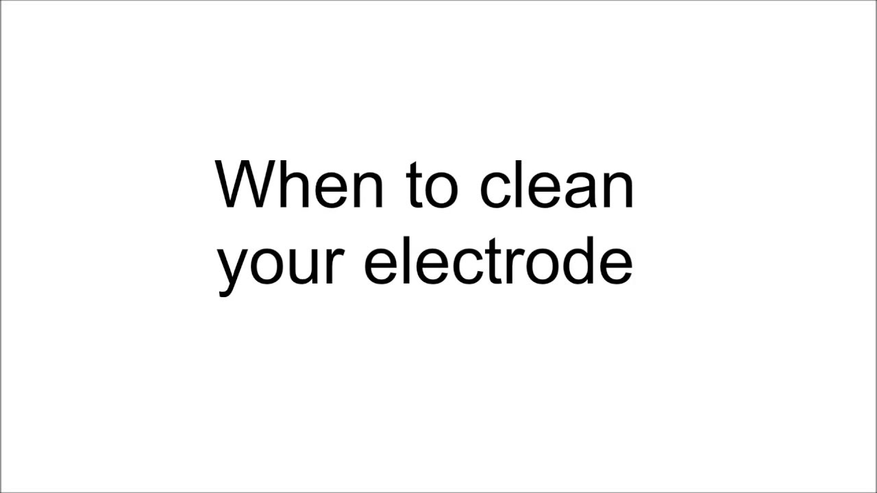 pH Maintenance:  How to clean an Orion pH electrode