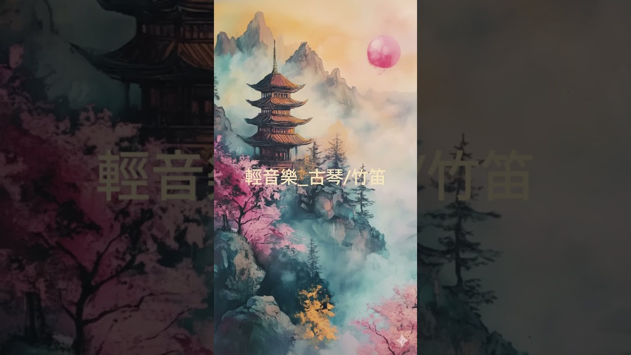 輕音樂_古琴/竹笛系列 #放鬆療癒 #冥想 #閱讀背景音樂 #純音樂