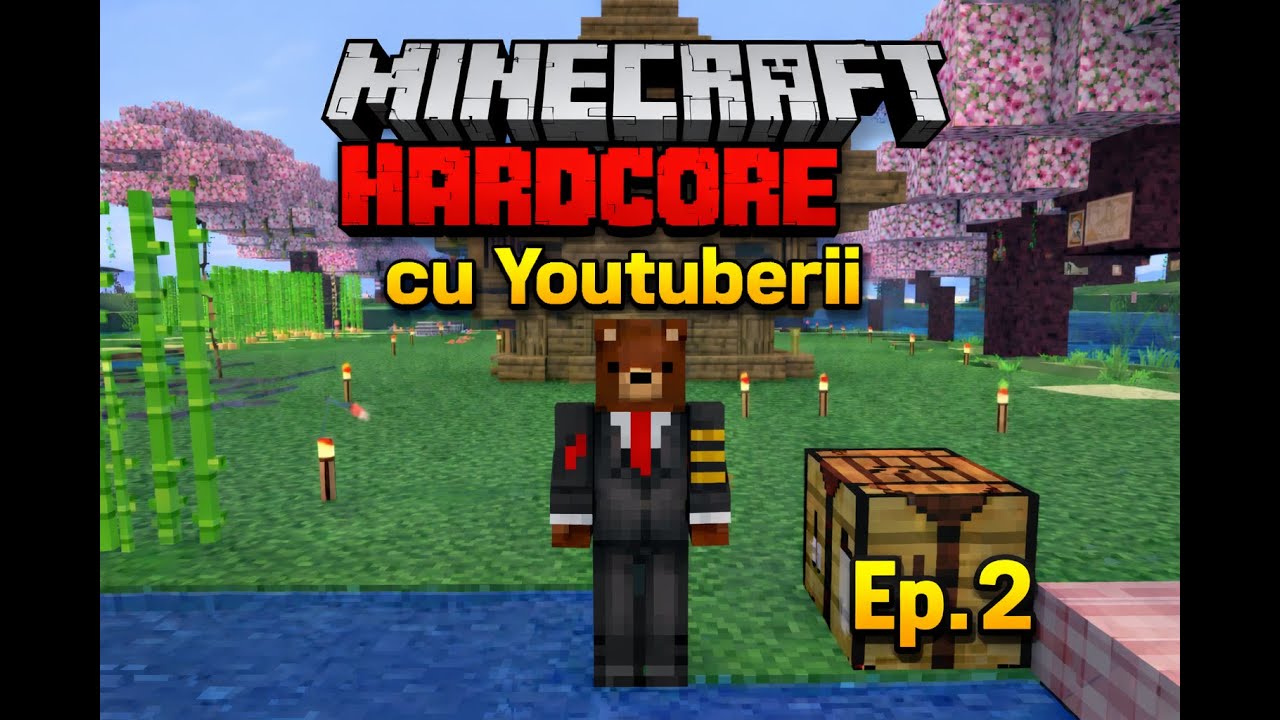 Mi-am făcut prima casă în Minecraft Hardcore | Minecraft Hardcore Ep.2