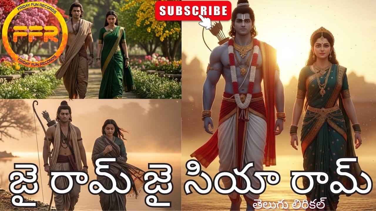 జై రామ్  జై సియా రామ్ | Telugu Lyrical Video | Divine Ram Bhakti | పూజ వాహిని | Apurva Krishna