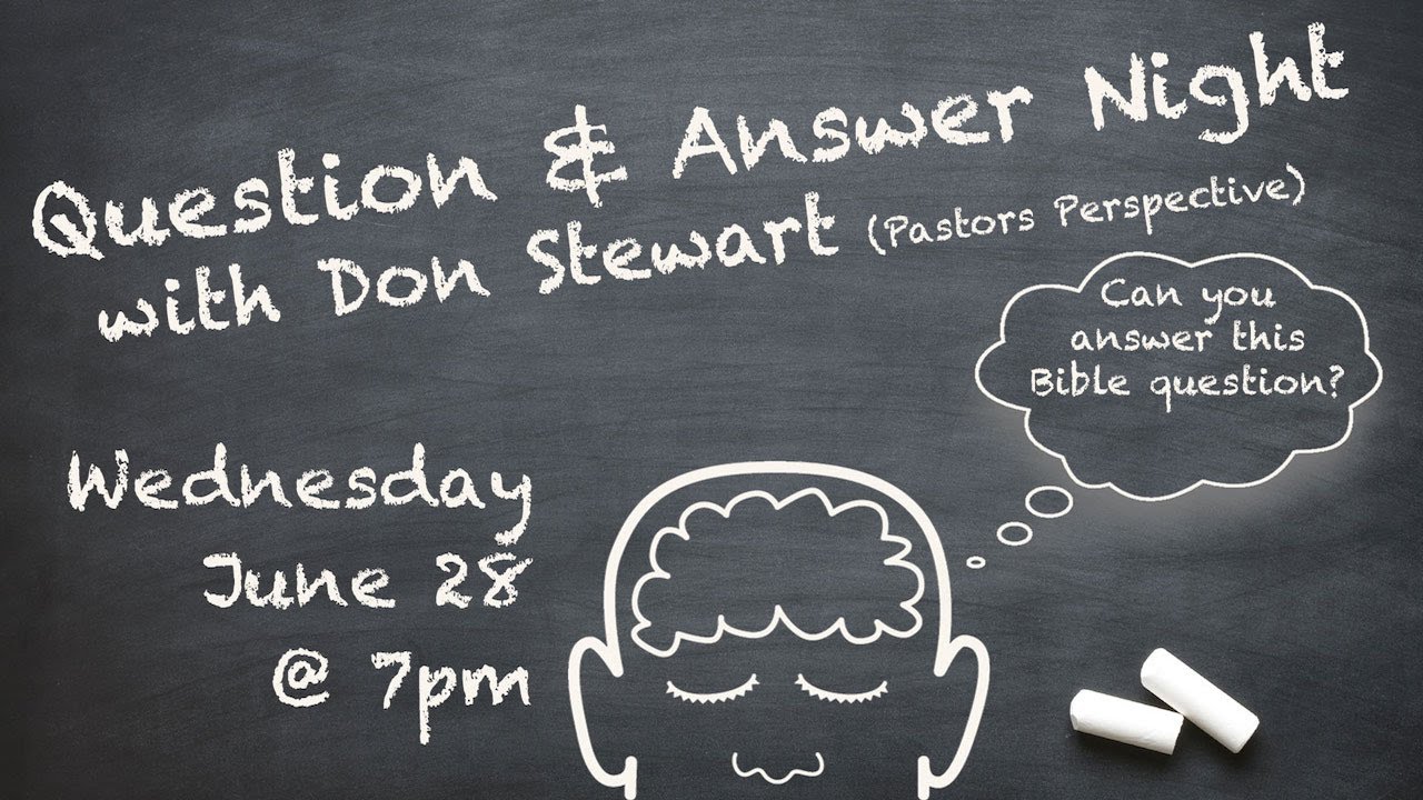 Question and Answer Night
