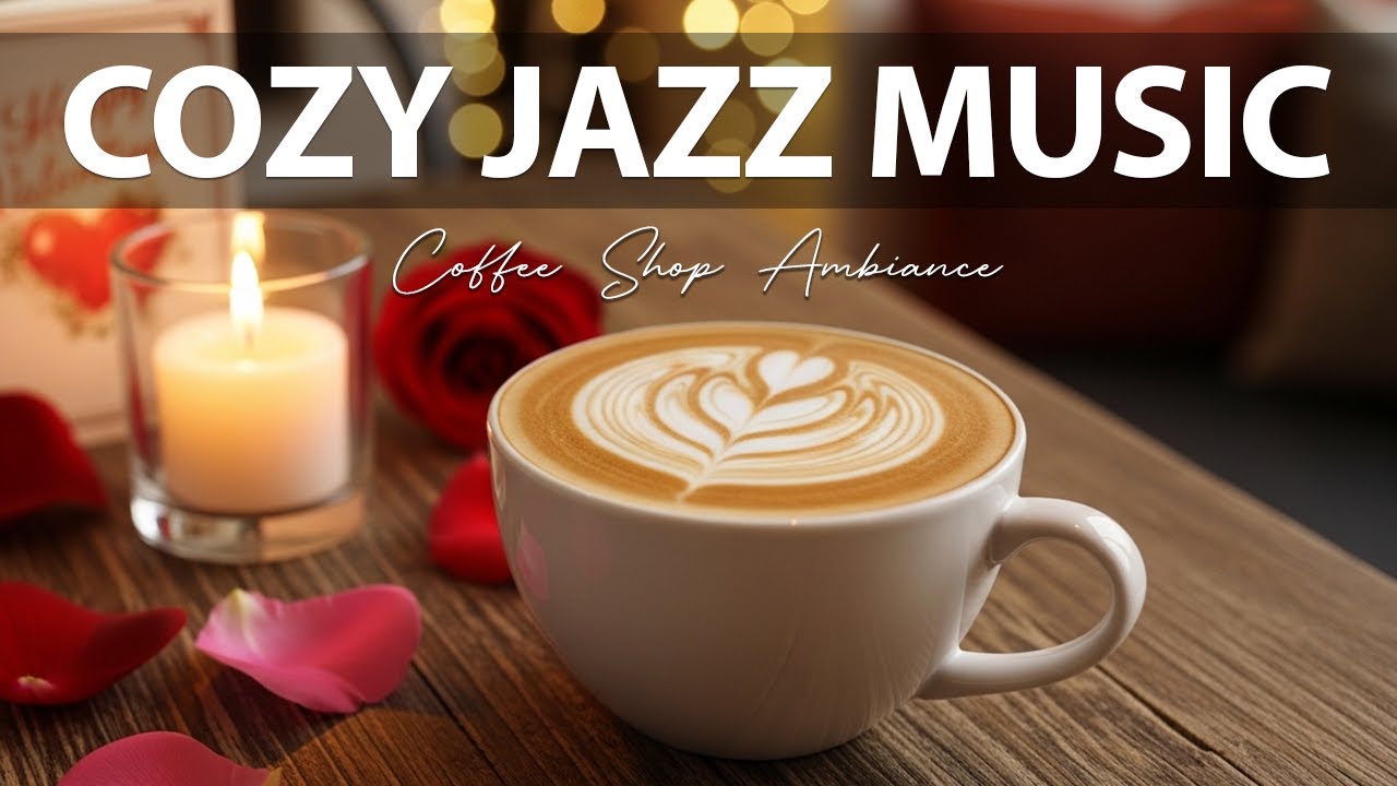 Cozy Jazz Music ~ Coffee Shop Ambiance Music & Delicate Bossa Nova Piano for Working, Studying