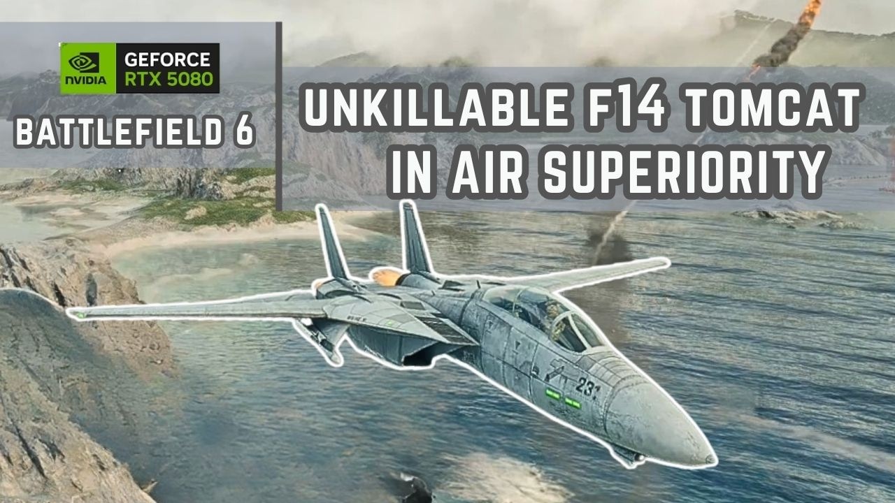 Безупречный F14 Tomcat в новом режиме Gauntlet &mdash; обновление Top Gun для Battlefield 6