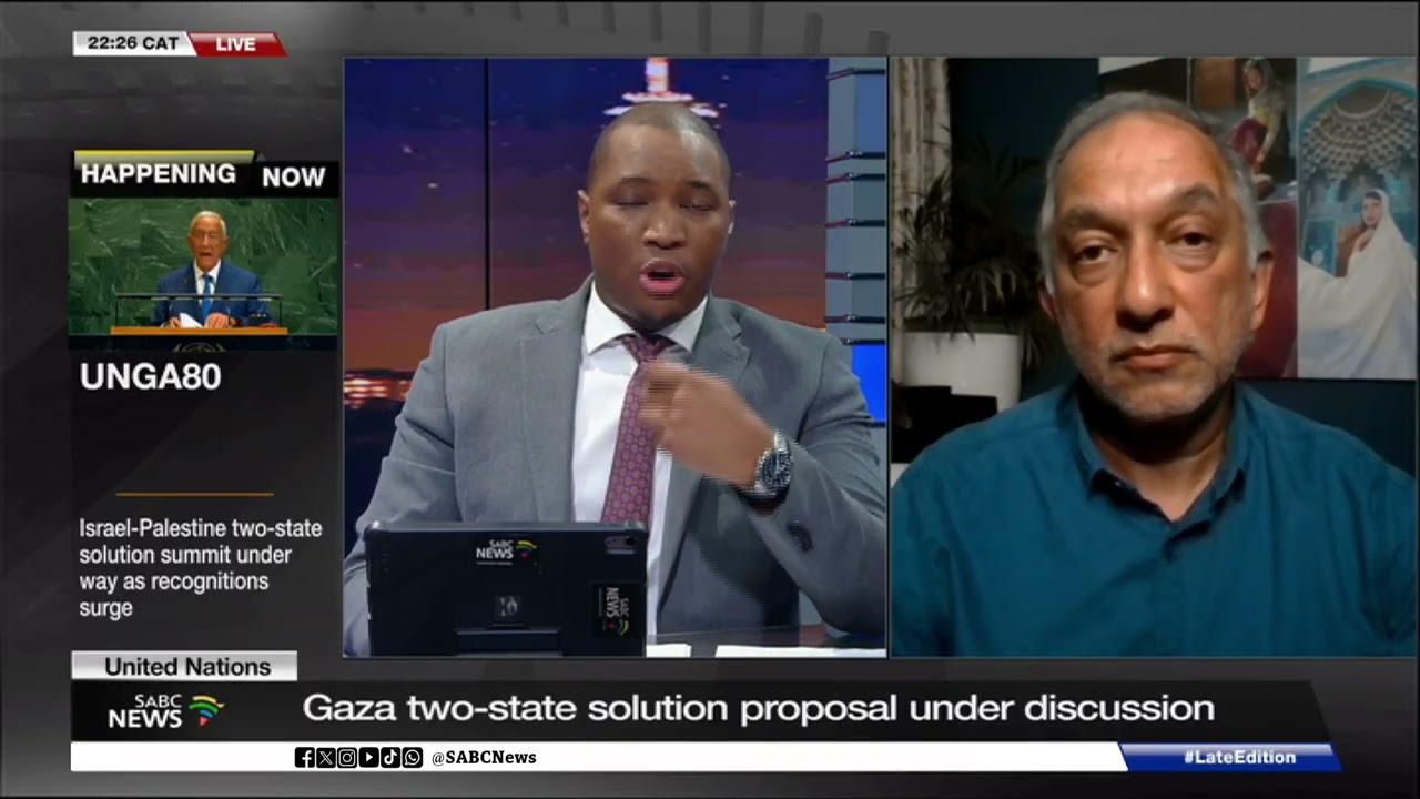Two State Solution | It will not stop the genocide in Gaza: Na'eem Jeenah