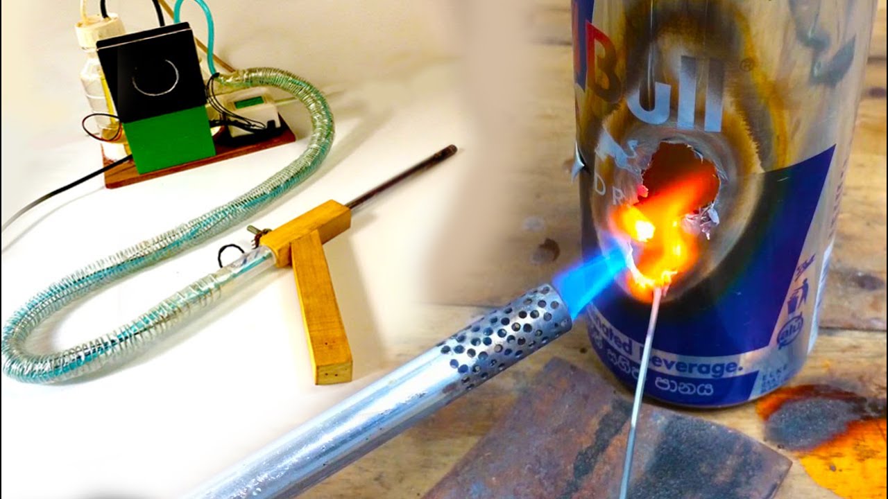 Homemade Gasoline Powered Solder Machine | Petrol Gas Torch | Making Gas Torch