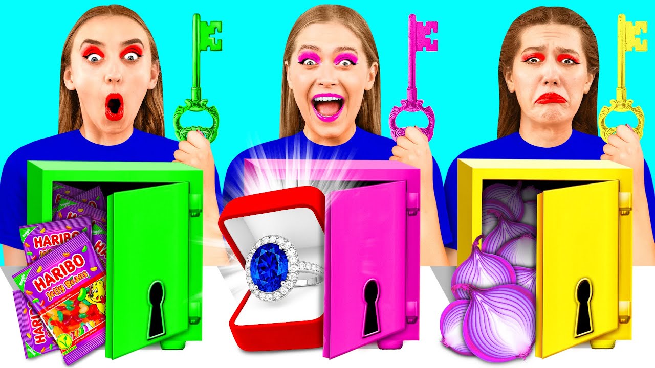 Memecahkan Misteri Tantangan 1000 Kunci | Prank dan Trik Keren 4Fun Challenge