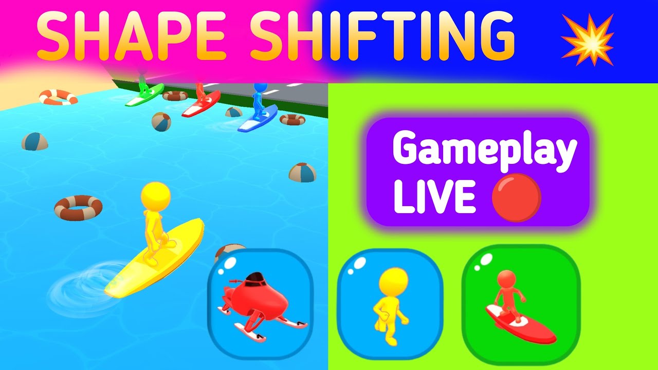 🔴 Live Gameplay Shape Shifting 💥