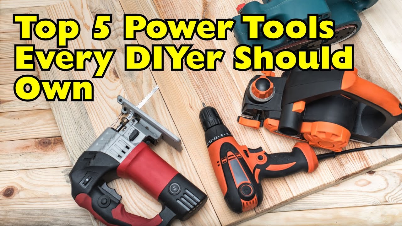 Top 5 Must-Have Power Tools for DIYers (Ranked!)