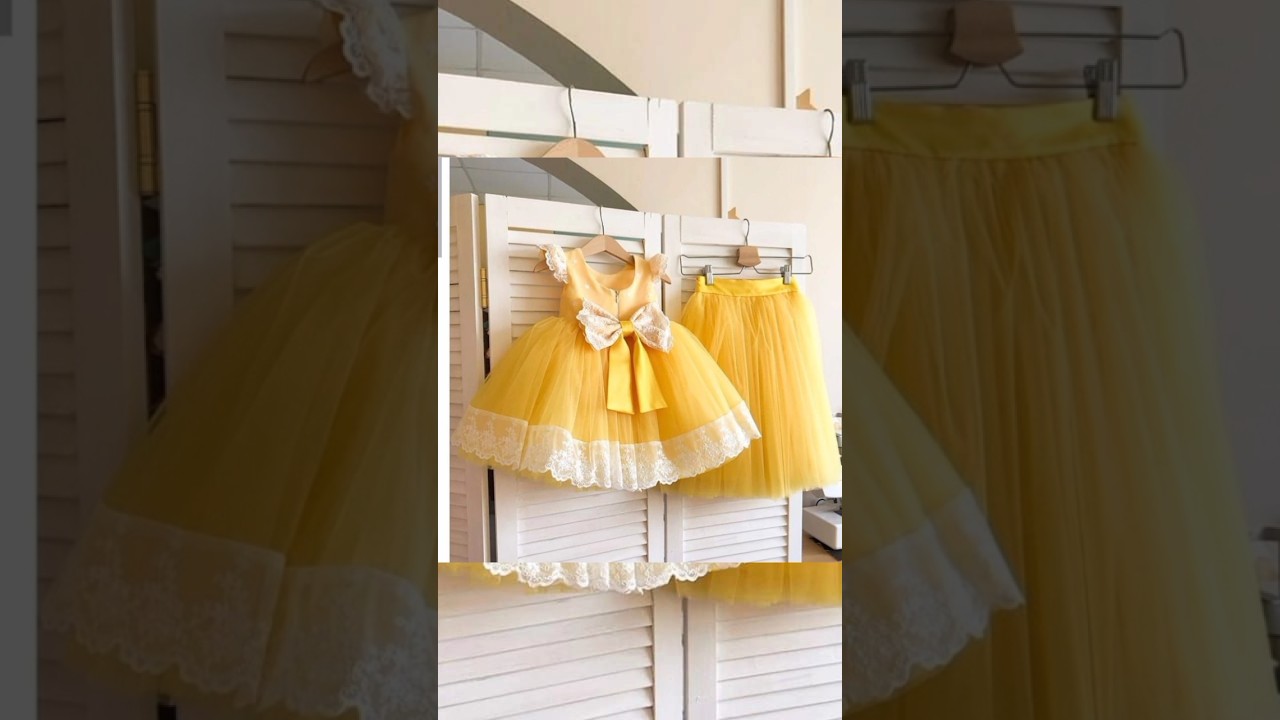 Fancy Net Frock Designs for Baby Girls | Stylish Party Wear Dresses 2025