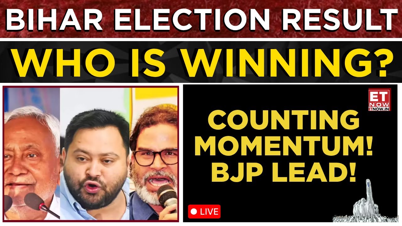 Bihar Election Result Update: BJP Leading On 55 Seats And Congress In 10 | Breaking News | ET Now